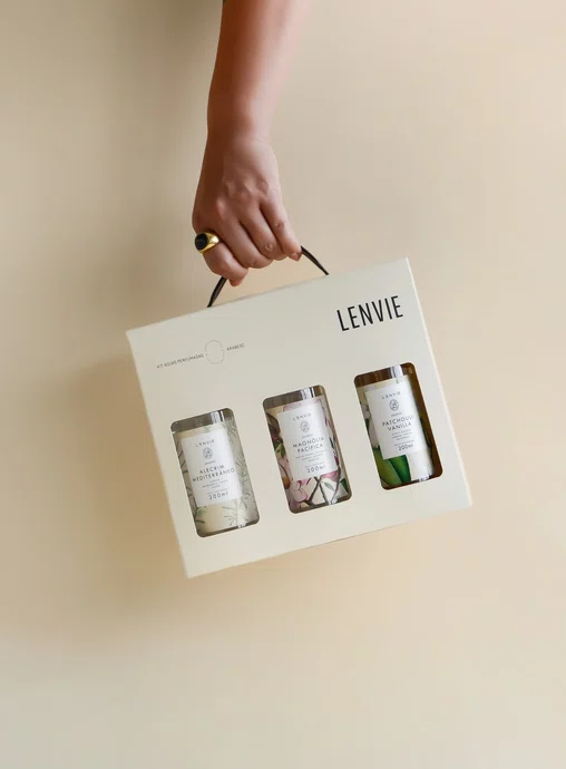 Kit Água Perfumada Mix 3 Unidades 200ml - Lenvie