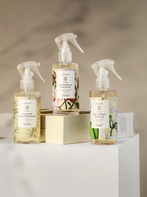 Kit Água Perfumada Mix 3 Unidades 200ml - Lenvie