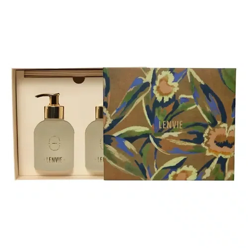 Kit Box Difusor e Sabonete Líquido Patchouli Vanilla 150ml - Lenvie