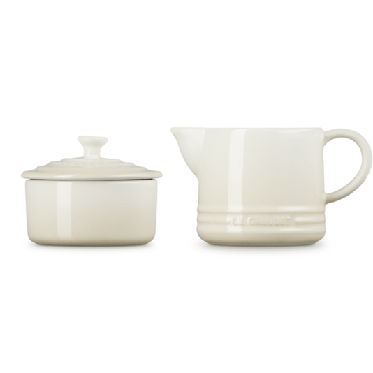 Kit Creme e Açúcar Meringue - Le Creuset