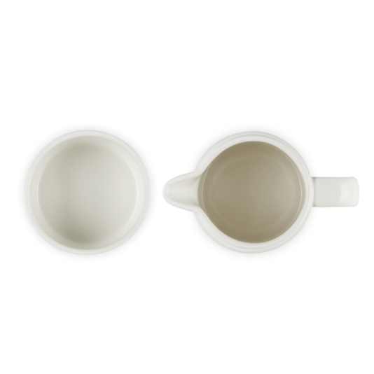 Kit Creme e Açúcar Meringue - Le Creuset