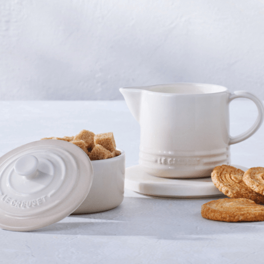 Kit Creme e Açúcar Meringue - Le Creuset