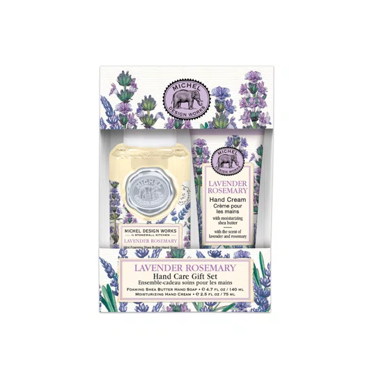 Kit Lavander Rosemary Sabonete e Creme p/ Mãos - Michel Design