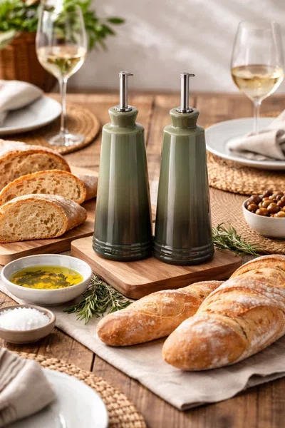 Kit Óleo e Vinagre 300ml Signature Tomilho Thyme - Le Creuset