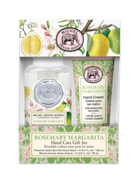 Kit Sabonete Líquido e Creme de Mãos Rosemary Margarita - Michel Design