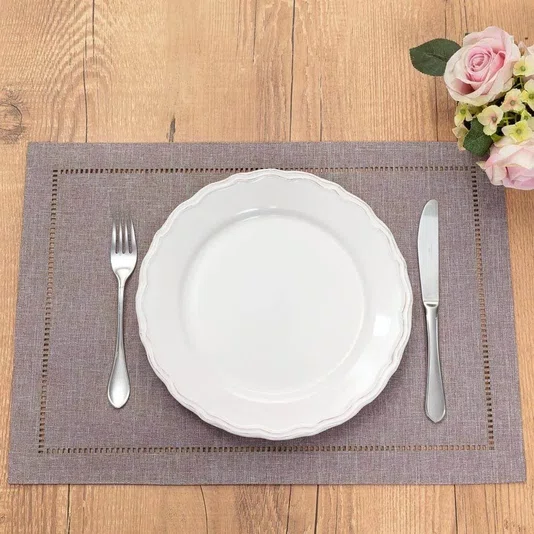 Lugar Americano 35 Cm X 50 Cm Glamour Marrom Claro - Argivai