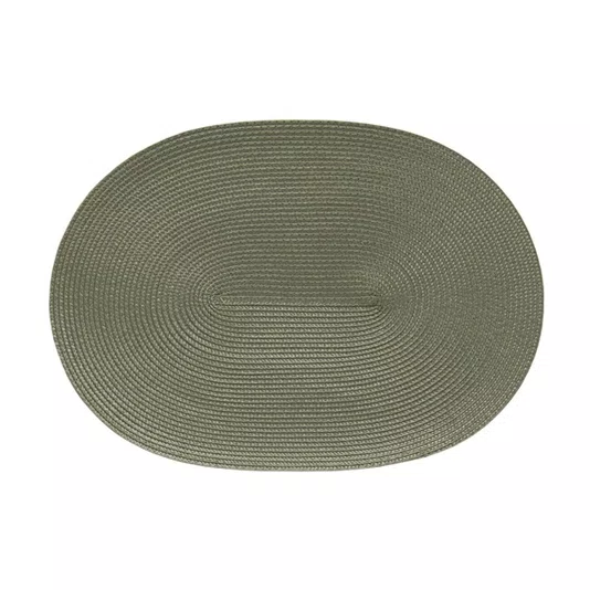 Lugar Americano Luna Oval Musgo 48 X 33