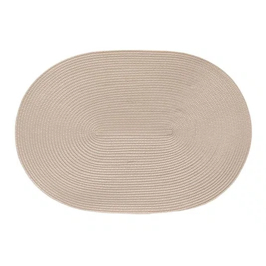 Lugar Americano Luna Oval Vanilla 33 X 48 Unidade