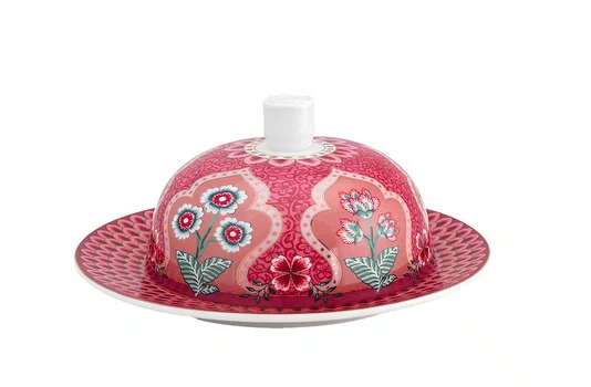 Manteigueira Deco Rosa Flower Festival - Pip Studio