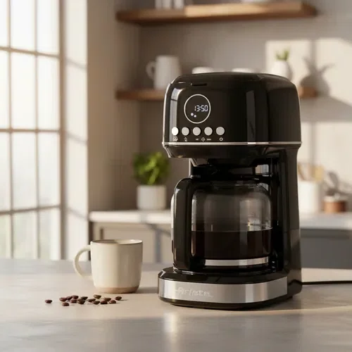 Maquina Café Manual Moderna Preta 220v - Ariete