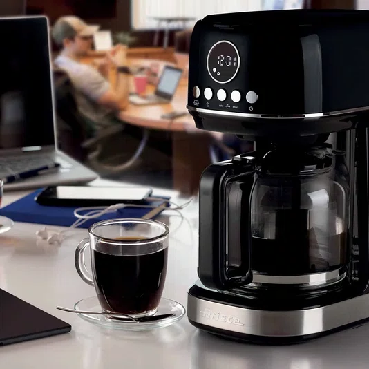 Maquina Café Manual Moderna Preta 220v - Ariete