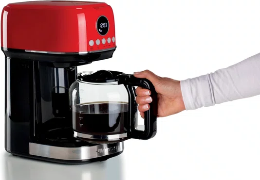 Maquina Café Manual Moderna Vermelha 200v - Ariete