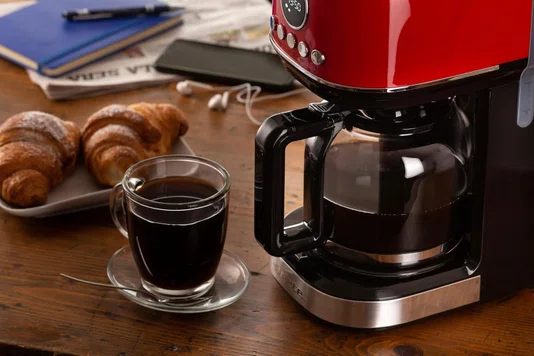 Maquina Café Manual Moderna Vermelha 200v - Ariete