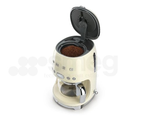 Máquina de Café de Filtro 1,4L Creme 220v - Smeg