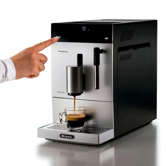 Máquina de Café Espresso Diamante Automática com Moedor 1452 127v - Ariete
