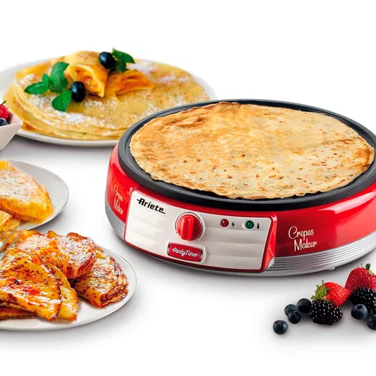 Máquina de Crepe Party Time 1000w 22v - Ariette