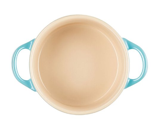 Mini Cocotte Cerâmica Azul Caribe - Le Creuset