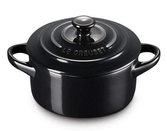 Mini Cocotte Cerâmica Black Onix - Le Creuset
