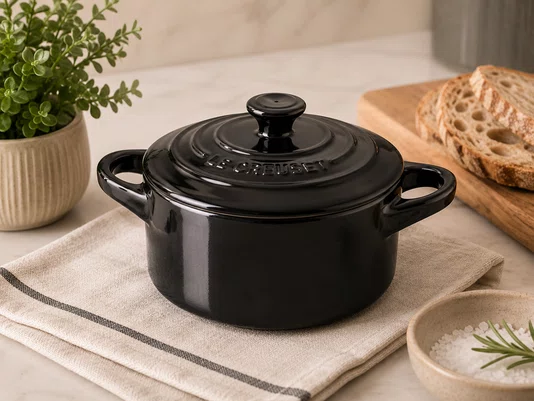 Mini Cocotte Cerâmica Black Onix - Le Creuset