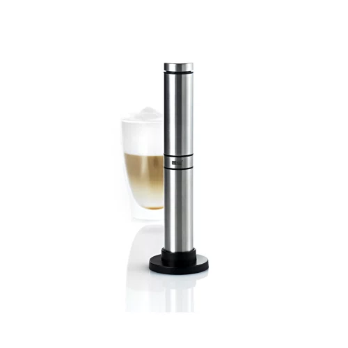 Mini Mixer com Base e Suporte À Pilha em Inox Rapido - Adhoc