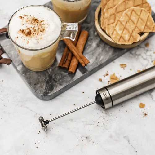 Mini Mixer com Base e Suporte À Pilha em Inox Rapido - Adhoc