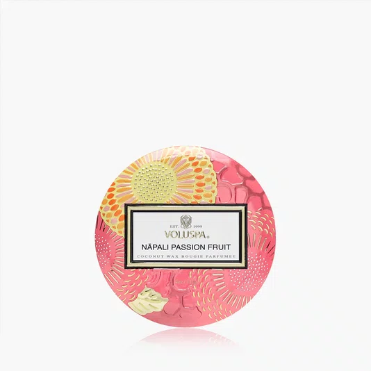 Mini Vela Lata 25h Napali Passion Fruit - Voluspa