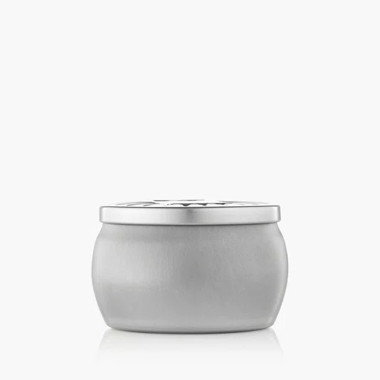 Mini Vela Lata 25h Silver Birch Peppercorn - Voluspa