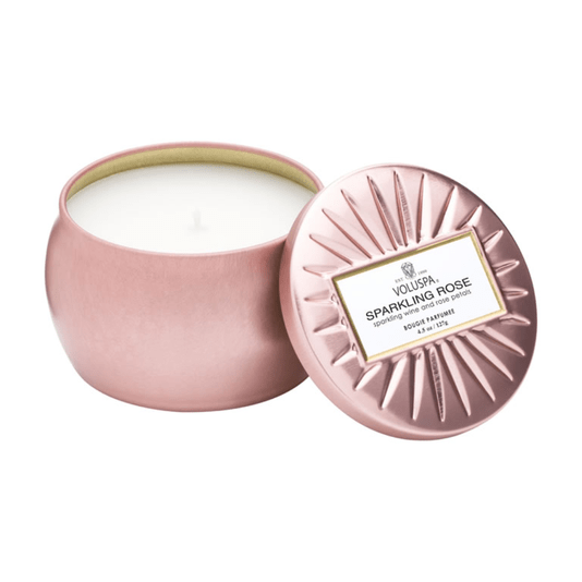 Mini Vela Lata 25h Sparkling Rose Voluspa