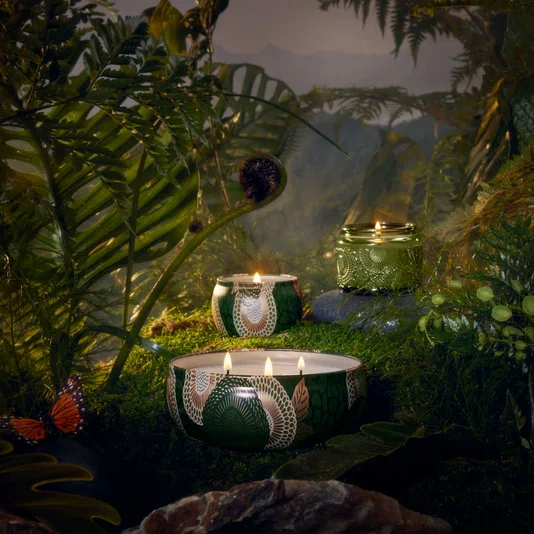 Mini Vela Lata 25h Temple Moss - Voluspa