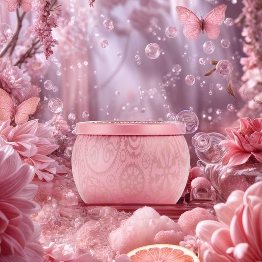 Mini Vela Lata Wicked Perfectly Pink Yuzu 25 Horas - Voluspa