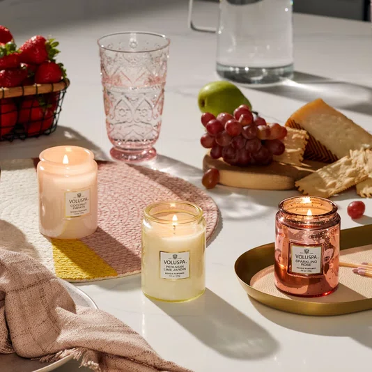 Mini Vela Pote Vidro 50h Coconut Papaya - Voluspa