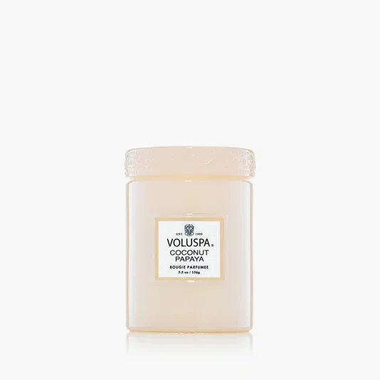 Mini Vela Pote Vidro 50h Coconut Papaya - Voluspa