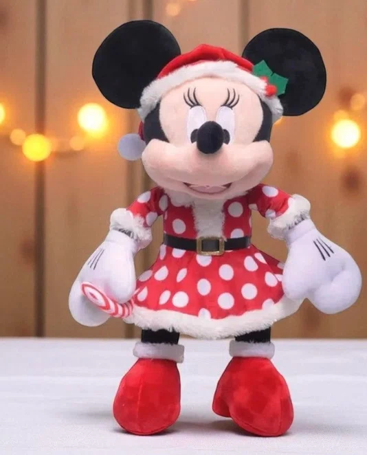 Minnie C/ Vestido Poa Natal - Cromus