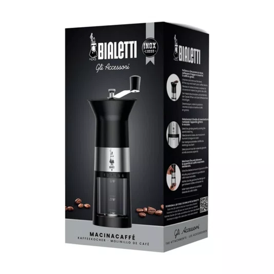 Moedor de Café Manual Interdesign Preto - Bialetti