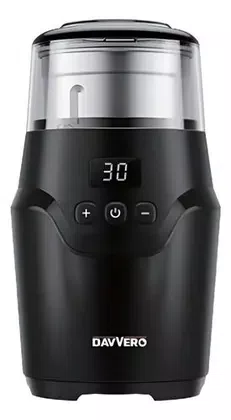 Moedor de Café Preto 220v Davvero - Labravia