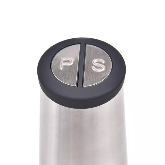 Moedor Duplo Sal e Pimenta Eletrico Aço Inox 35ml - Maxwell & Williams