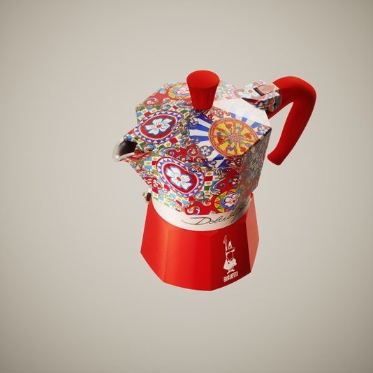 Moka Express Dolce & Gabbana - 3 Xícaras - Bialetti