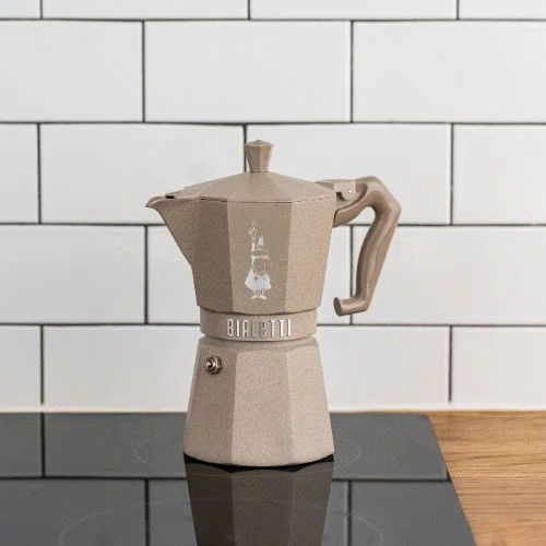 Moka Express Indução 6Xíc Exclusive Areia - Bialetti
