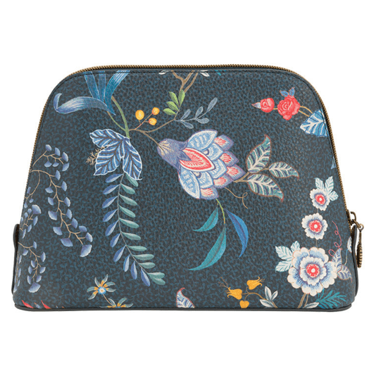 Necessaire Media Triangle Flower Festival Azul