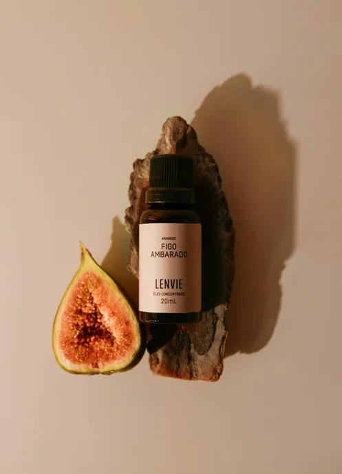 Óleo Concentrado Figo Ambarado 20ml - Lenvie