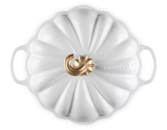 Panela Abóbora 24cm Sig Halloween White - Le Creuset