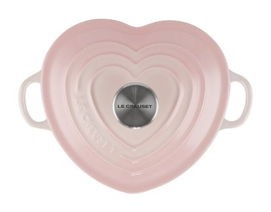 Panela Coração Rosa Le Creuset