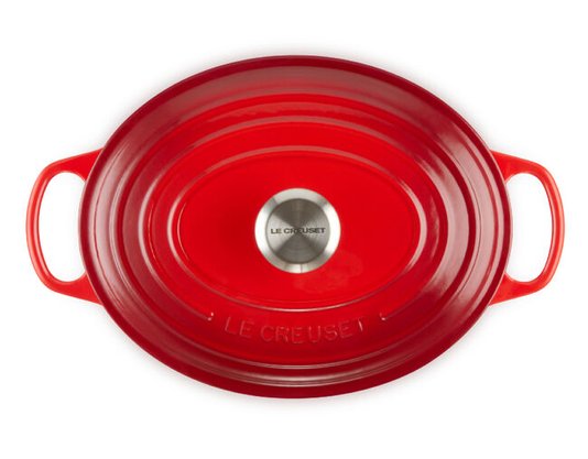 Panela Oval 27cm Signature Vermelho Le Creuset