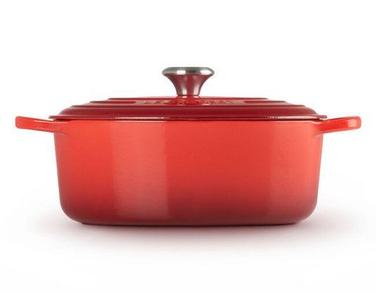 Panela Oval 27cm Signature Vermelho Le Creuset