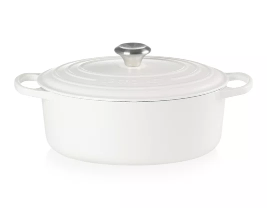 Panela Oval 31cm Signature White - Le Creuset