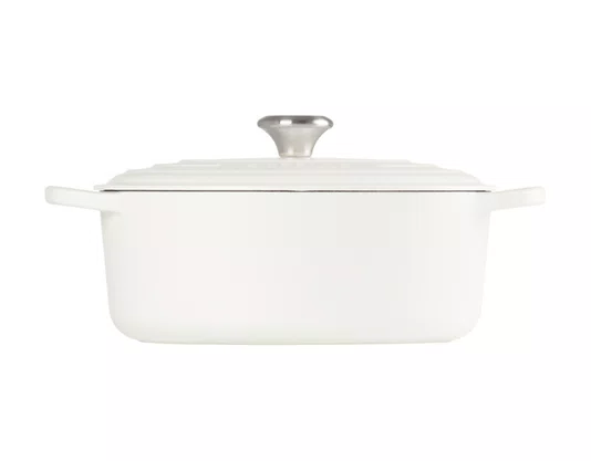 Panela Oval 31cm Signature White - Le Creuset