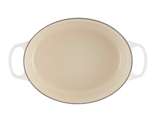 Panela Oval 31cm Signature White - Le Creuset