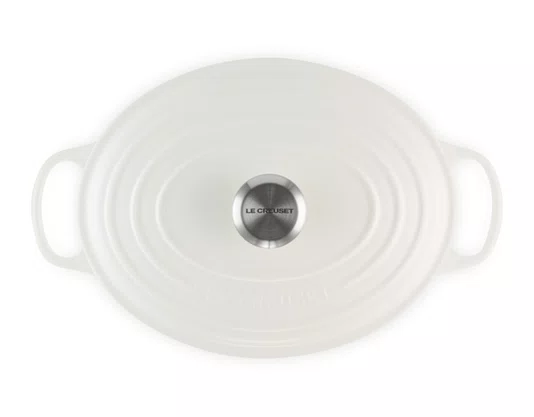 Panela Oval 31cm Signature White - Le Creuset