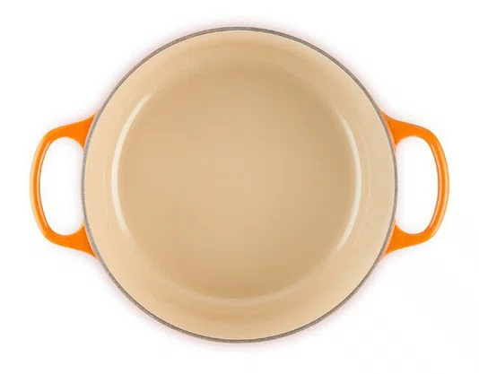 Panela Redonda 18cm Signature Laranja Flame - Le Creuset