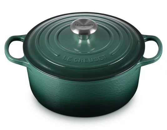 Panela Redonda 20cm Signature Verde Artichaut - Le Creuset